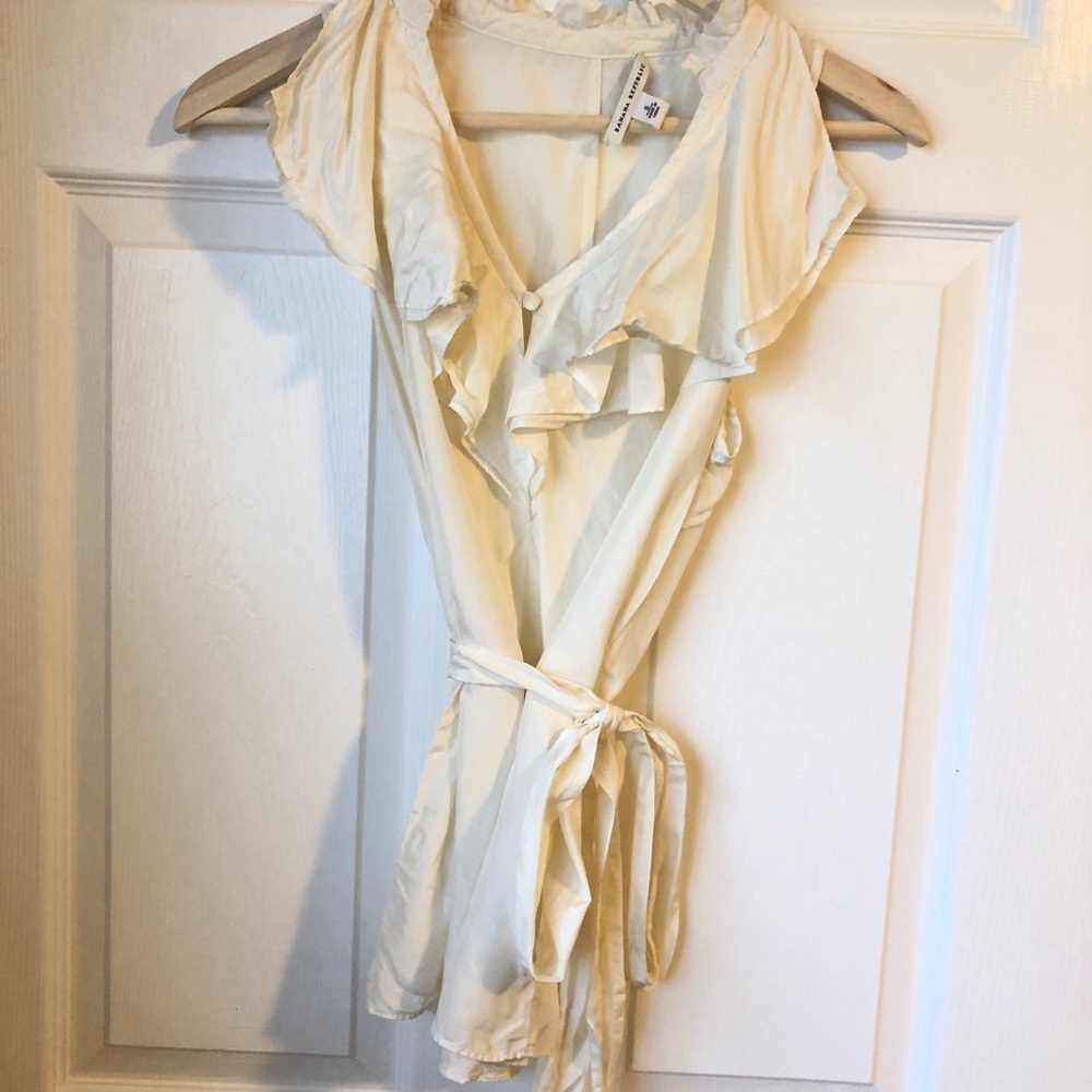 Banana Republic Collared Sleeveless Blouse